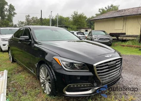 2018 Genesis G80 Ultimate from USA, damaged, VIN KMHGN4JF0JU240326